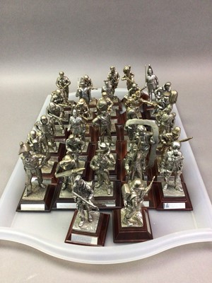 Lot 996 - ROYAL HAMPSHIRE, EXTENSIVE COLLECTION OF POLISHED PEWTER FIGURES