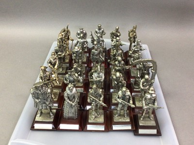 Lot 996 - ROYAL HAMPSHIRE, EXTENSIVE COLLECTION OF POLISHED PEWTER FIGURES