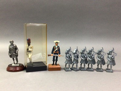 Lot 997 - J. BENASSI, COLLECTION OF HAND-MODELLED LEAD SOLDIERS