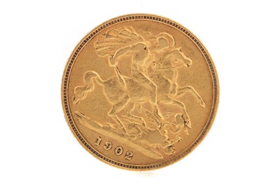 Lot 158 - EDWARD VII HALF SOVEREIGN