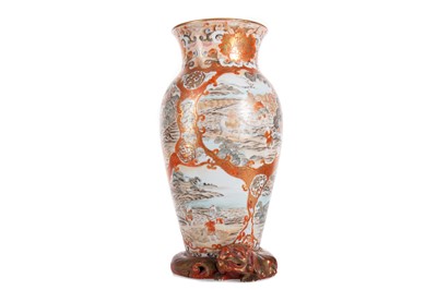 Lot 1087 - JAPANESE KUTANI VASE