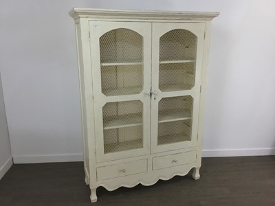 Lot 98 - FRENCH PANTRY CUPBOARD