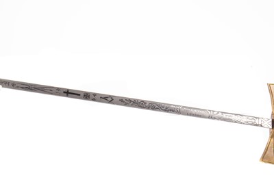 Lot 134 - MASONIC DRESS SWORD