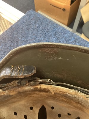 Lot 137 - THIRD REICH M35 STAHLHELM