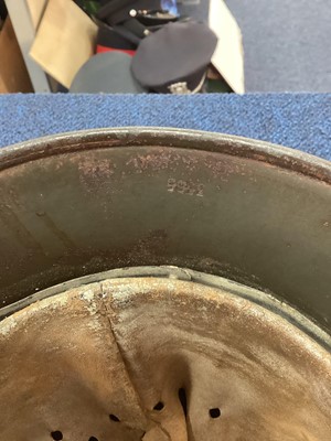 Lot 137 - THIRD REICH M35 STAHLHELM