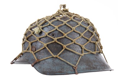 Lot 138 - THIRD REICH M35 STAHLHELM