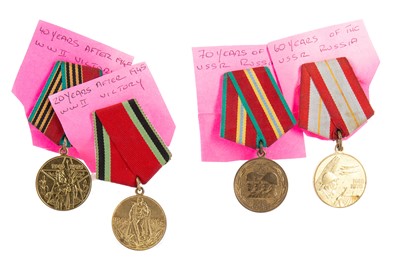 Lot 143 - USSR COLLECTION OF MEDALS