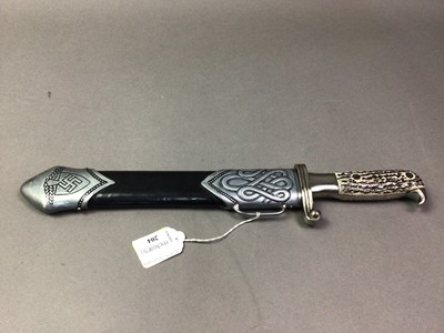 Lot 204 - REPRODUCTION THIRD REICH RAD HEWER SWORD