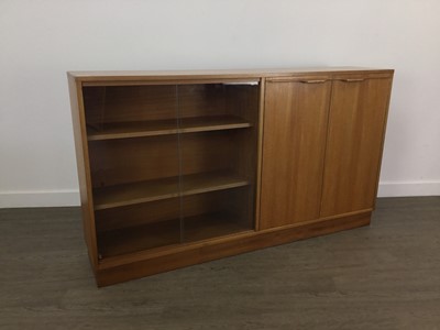 Lot 164 - TEAK MORRIS OF GLASGOW BOOKCASE