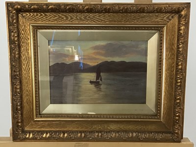 Lot 262 - BOAT ON LOCH