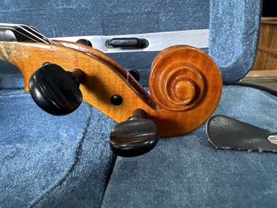 Lot 675 - WORKSHOP OF GIUSEPPE LUCCI OF ROME, ITALIAN FULL SIZE VIOLIN