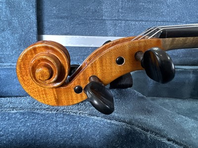 Lot 675 - WORKSHOP OF GIUSEPPE LUCCI OF ROME, ITALIAN FULL SIZE VIOLIN