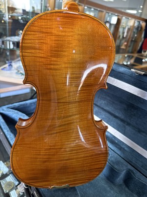 Lot 675 - WORKSHOP OF GIUSEPPE LUCCI OF ROME, ITALIAN FULL SIZE VIOLIN