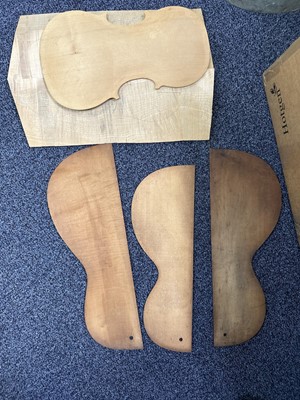 Lot 676 - COLLECTION OF VIOLIN MAKER'S WOOD