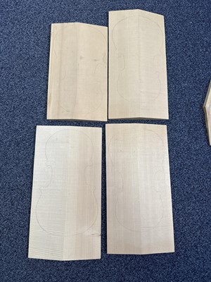 Lot 676 - COLLECTION OF VIOLIN MAKER'S WOOD