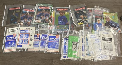 Lot 1646 - RANGERS F.C., COLLECTION OF PROGRAMMES