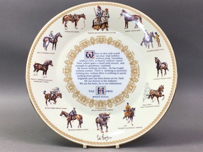 Lot 336 - PAIR OF GRAND NATIONAL CIRCULAR PLATES