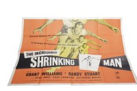 Lot 1389 - THE INCREDIBLE SHRINKING MAN (1957) QUAD FILM...
