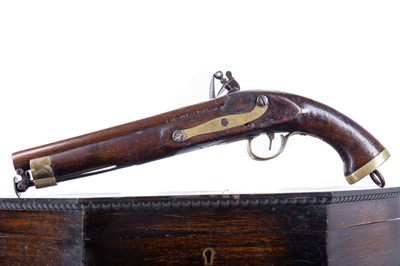 Lot 164 - EAST INDIA COMPANY FLINTLOCK PISTOL