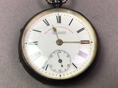 Lot 287 - SILVER POCKET WATCH