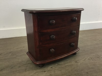 Lot 411 - TWO APPRENTICE CHEST OF DRAWERS