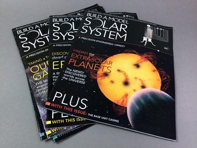 Lot 361 - COLLECTION OF EAGLEMOSS 'BUILD A MODEL SOLAR SYSTEM'