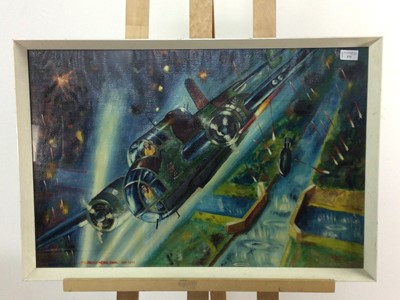 Lot 372 - DECORATIVE AERONAUTICAL PICTURE