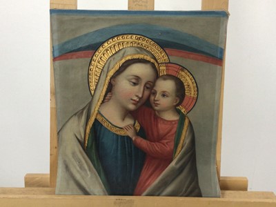 Lot 387 - MADONNA AND CHILD