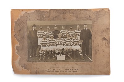 Lot 1498 - CELTIC F.C., TEAM PHOTOGRAPH