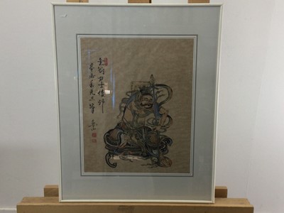 Lot 388 - GROUP OF THREE CHINESE PRINTS