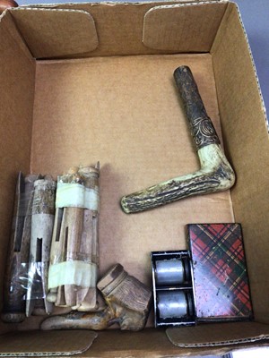 Lot 524 - DIE-CAST MODEL OF A METAL TOY CRANE