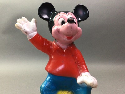 Lot 525 - PLASTIC MICKEY MOUSE MONEY BOX