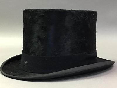 Lot 439 - TWO TOP HATS