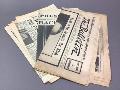 Lot 579 - 20TH CENTURY NEWSPAPERS AND MAGAZINES