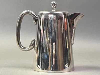 Lot 545 - SILVER PLATED TEA SERVICE