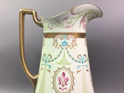 Lot 544 - SHERATON ADDERLEYS EWER AND BASIN