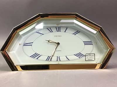 Lot 467 - SEIKO MANTEL CLOCK