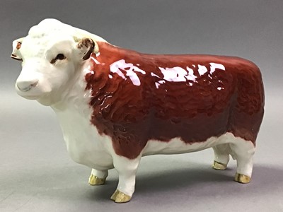 Lot 477 - BESWICK MODEL OF A BULL