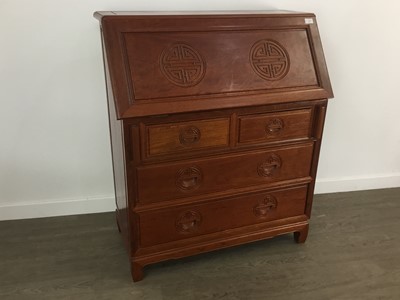 Lot 590 - CHINESE STYLE WRITING BUREAU