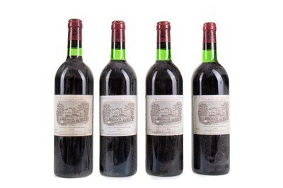 Lot 85 - 4 BOTTLES OF CHATEAU LAFITE ROTHSCHILD 1975 73CL