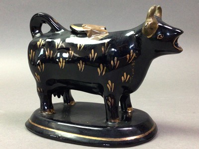 Lot 597 - TWO VICTORIAN COW CREAMERS