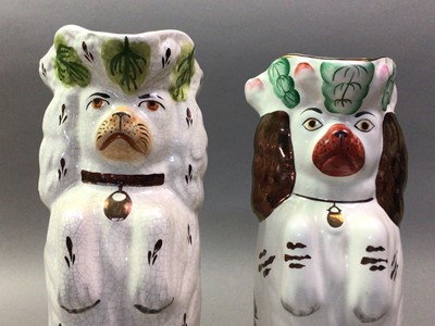 Lot 598 - COLLECTION OF STAFFORDSHIRE STYLE CERAMICS