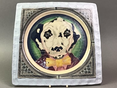 Lot 602 - COLLECTION OF POTTERY PLAQUES