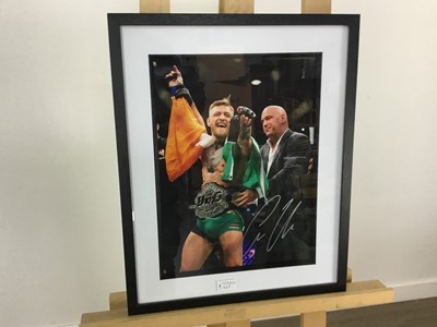 Lot 1649 - CONOR MCGREGOR SIGNED PHOTOGRAPH