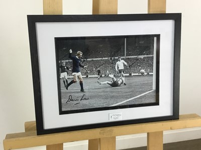 Lot 1651 - DENIS LAW SIGNED PHOTOGRAPH