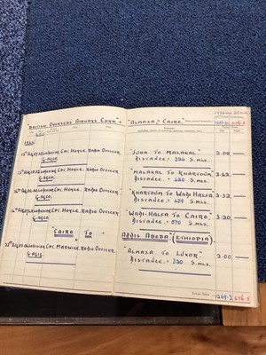 Lot 141 - CATERPILLAR CLUB BROOCH AWARDED TO F/SGT. THOMAS DOCHERTY