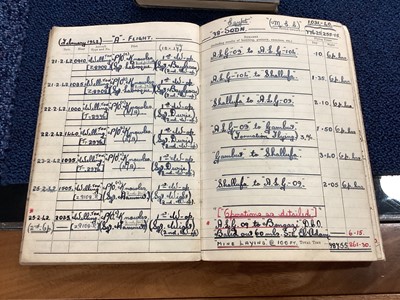 Lot 141 - CATERPILLAR CLUB BROOCH AWARDED TO F/SGT. THOMAS DOCHERTY