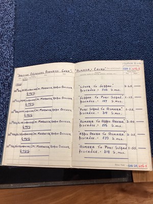 Lot 141 - CATERPILLAR CLUB BROOCH AWARDED TO F/SGT. THOMAS DOCHERTY