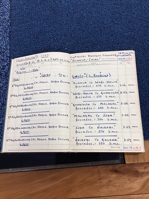 Lot 141 - CATERPILLAR CLUB BROOCH AWARDED TO F/SGT. THOMAS DOCHERTY