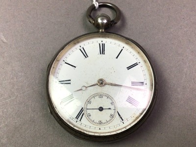 Lot 661 - SILVER POCKET WATCH